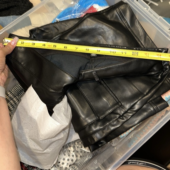 PATH OF DESTRUCTION VEGAN LEATHER PANTS - Picture 11 of 12